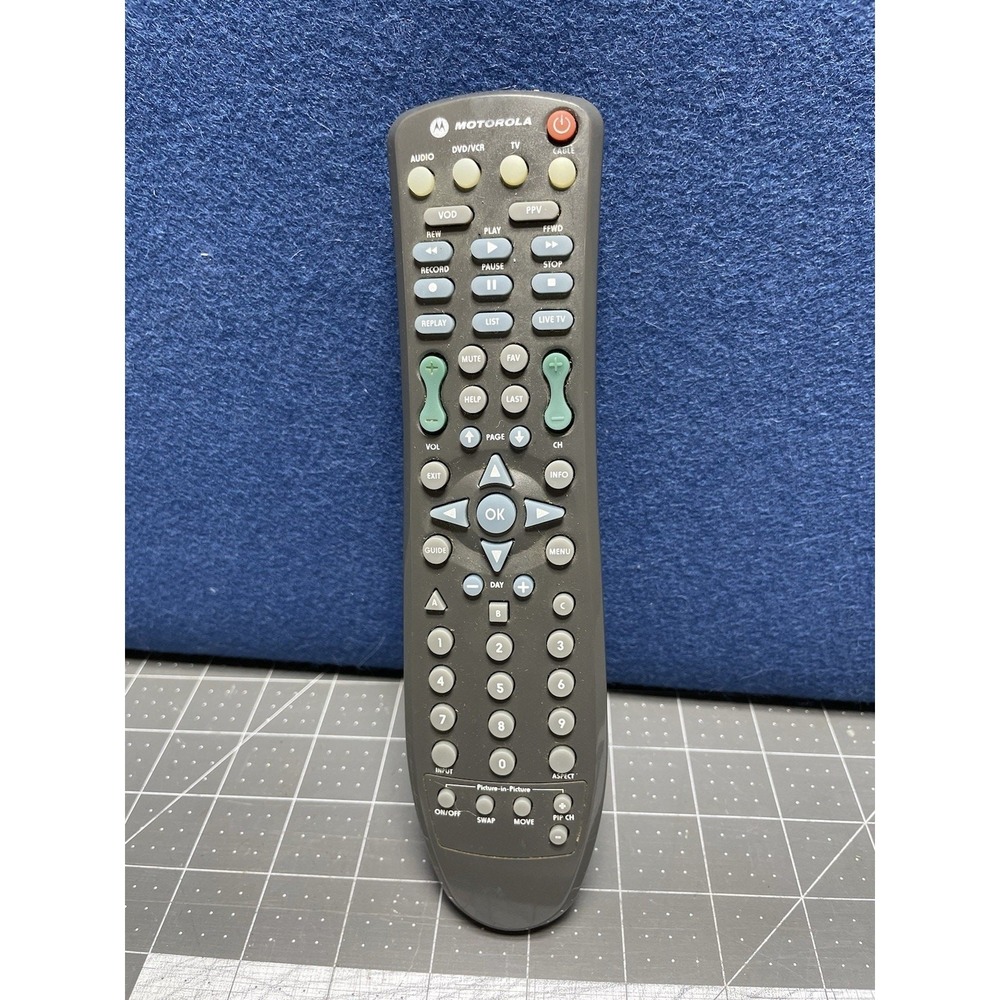 Motorola Remote DVD/VCR TV 1072BA2-R A110301